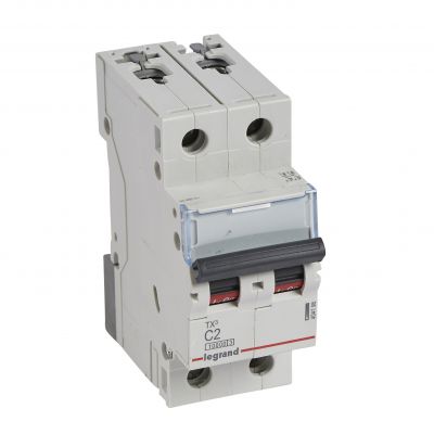 Wyłącznik Nadprądowy S 312 2P C2A 10000A TX3 404198 LEGRAND (404198)