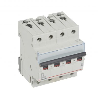 Wyłącznik Nadprądowy S 314 4P C2A 10000A TX3 404249 LEGRAND (404249)