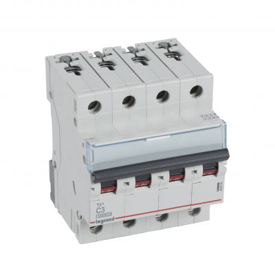 Wyłącznik Nadprądowy S 314 4P C3A 10000A TX3 404250 LEGRAND (404250)