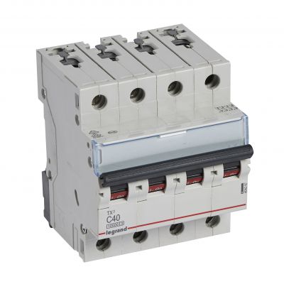Wyłącznik Nadprądowy 4P C40A 10Ka AC S314 TX3 404260 LEGRAND (404260)