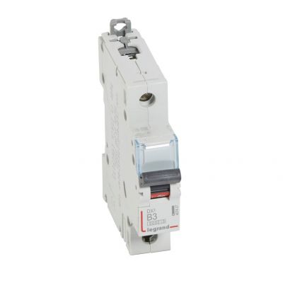 Wyłącznik Nadprądowy S 301 1P B3A 6kA DX3 407427 LEGRAND (407427)