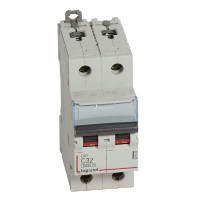 Wyłącznik Nadprądowy S 302 2P C32A 6kA DX3 407803 LEGRAND (407803)