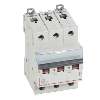 Wyłącznik Nadprądowy S 303 3P C3A 6kA DX3 407853 LEGRAND (407853)
