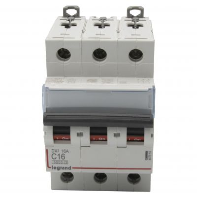 Wyłącznik Nadprądowy S 303 3P C16A 6kA DX3 407859 LEGRAND (407859)