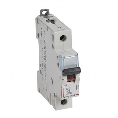 Wyłącznik Nadprądowy S 301 1P D4A 6kA DX3 407966 LEGRAND (407966)