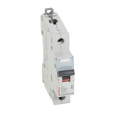 Wyłącznik Nadprądowy S 301 1P D50A 6kA DX3 407976 LEGRAND (407976)