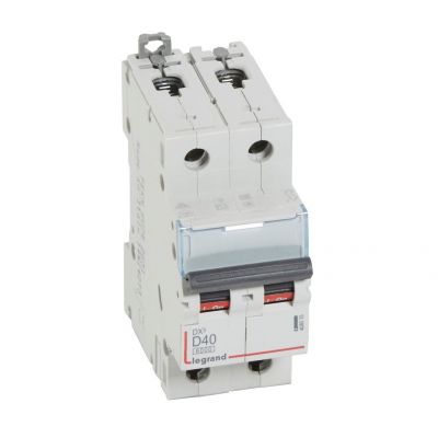 Wyłącznik Nadprądowy S 302 2P D40A 6kA DX3 408035 LEGRAND (408035)