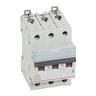 Wyłącznik Nadprądowy S 303 3P D1A 6kA DX3 408081 LEGRAND (408081)