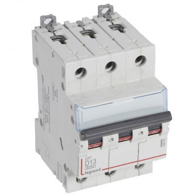 Wyłącznik Nadprądowy S 303 3P D13A 6kA DX3 408088 LEGRAND (408088)