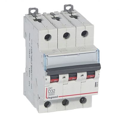 Wyłącznik Nadprądowy S 303 3P D32A 6kA DX3 408092 LEGRAND (408092)