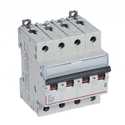 Wyłącznik Nadprądowy S 304 4P D13A 6kA DX3 408146 LEGRAND (408146)