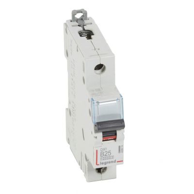 Wyłącznik Nadprądowy S 311 1P B25A 10000A DX3 408874 LEGRAND (408874)