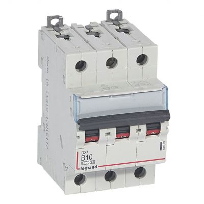Wyłącznik Nadprądowy S 313 3P B10A 10000A DX3 408989 LEGRAND (408989)