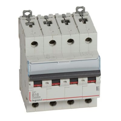 Wyłącznik Nadprądowy S 314 4P B16A 10000A DX3 409065 LEGRAND (409065)