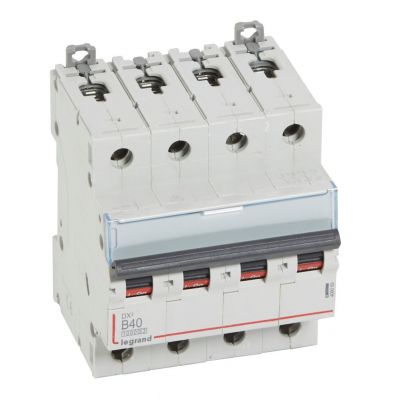 Wyłącznik Nadprądowy S 314 4P B40A 10000A DX3 409069 LEGRAND (409069)