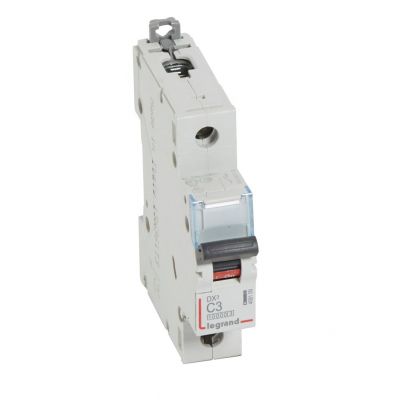Wyłącznik Nadprądowy S 311 1P C3A 10000A DX3 409109 LEGRAND (409109)