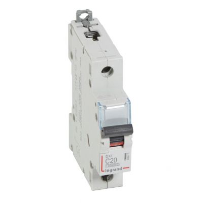 Wyłącznik Nadprądowy S 311 1P C20A 10000A DX3 409115 LEGRAND (409115)