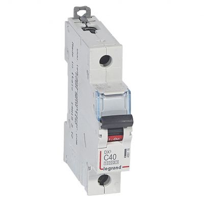 Wyłącznik Nadprądowy 1P C40A 10Ka S311 DX3 409118 LEGRAND (409118)