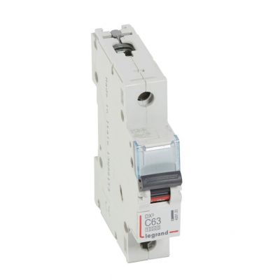 Wyłącznik Nadprądowy S 311 1P C63A 10000A DX3 409120 LEGRAND (409120)