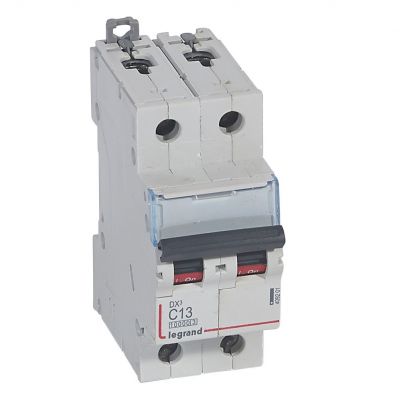 Wyłącznik Nadprądowy S 312 2P C13A 10000A DX3 409201 LEGRAND (409201)