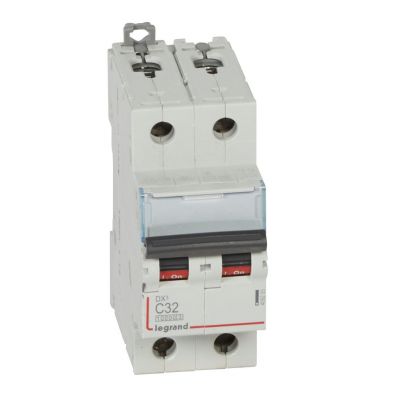 Wyłącznik Nadprądowy S 312 2P C32A 10000A DX3 409205 LEGRAND (409205)