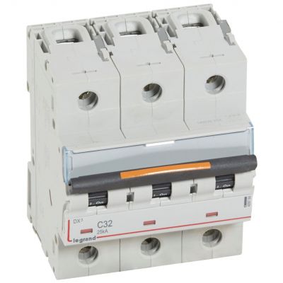 Wyłącznik Nadprądowy S323 C32 3P 32A 25Ka DX3 409784 LEGRAND (409784)