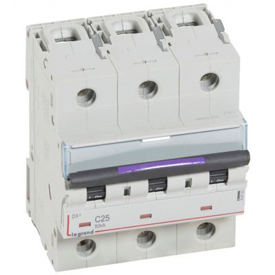 Wyłącznik Nadprądowy S323 C25 3P 25A 50Ka DX3 410163 LEGRAND (410163)