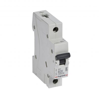Wyłącznik Nadprądowy RX3 1P B20A 6kA 419137 LEGRAND (419137)