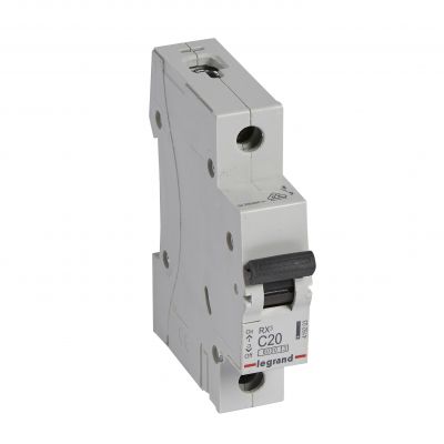 RX3 Wyłącznik Nadprądowy 1P C20A S301 419203 LEGRAND (419203)