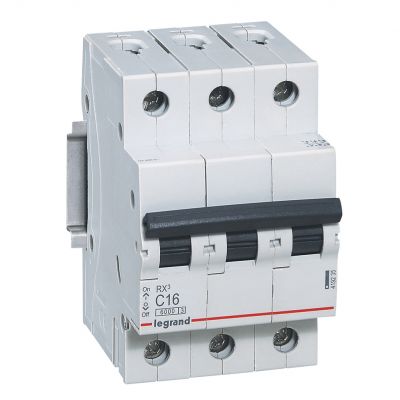 Wyłącznik Nadprądowy 3P C16A 6kA AC S303 RX3 419235 LEGRAND (419235)