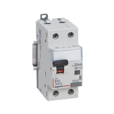 Wyłącznik Różnicowo-Nadprądowy 2P 10A B 0,03A Typ AC P312 DX3 410919 LEGRAND (410919)