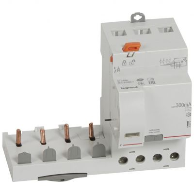 Blok Różnicowoprądowy Pr 304 4P 63A 300Ma Typ AC Serii DX3 410512 LEGRAND (410512)