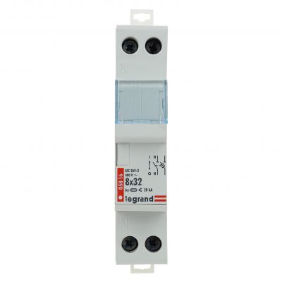 Podstawa Bezpiecznikowa 1P+N 8,5x31,5 Rb 316 005816 LEGRAND (005816)