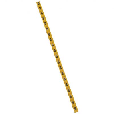 Oznacznik Przewodów Duplix Litera /B/ Żółty /600Szt./ 038411 LEGRAND (038411)