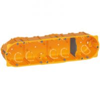 Batibox Puszka Poczwórna Przelotowa Do Karton-Gipsu 40 Mm 080044 LEGRAND (080044)