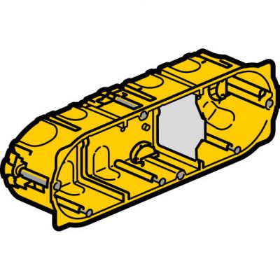 Batibox Puszka Potrójna Przelotowa Do Karton-Gipsu 40 Mm 080043 LEGRAND (080043)