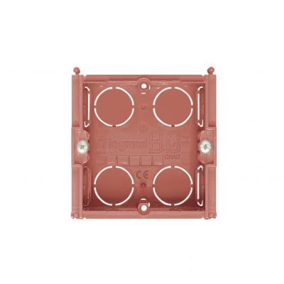 Batibox Puszka Pojedyncza - Ściany Murowane Do Łączenia W Puszki Wielokrotne 40 Mm 080141 LEGRAND (080141)