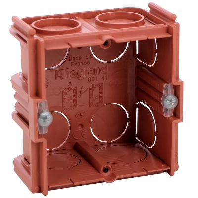 Batibox Puszka Pojedyncza - Ściany Murowane Do Łączenia W Puszki Wielokrotne 40 Mm 080141 LEGRAND (080141)