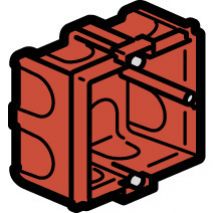Batibox Puszka Pojedyncza - Ściany Murowane Do Łączenia W Puszki Wielokrotne 60 Mm 080161 LEGRAND (080161)