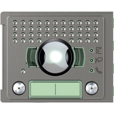 Sfera: Plakietka Modułu Fonicznego Z Kamerą Szerokokątną -2x1 Przycisk - Solid 351325 LEGRAND (351325)