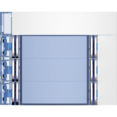 Sfera: Plakietka Modułu Z 2x4 Przyciskami - 2x3 Przyciski - Biała 352162 LEGRAND (352162)