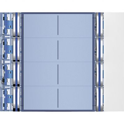 Sfera: Plakietka Modułu Z 2x4 Przyciskami - 2x4 Przyciski - Biała 352182 LEGRAND (352182)