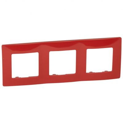 Niloe Ramka Potrójna Czerwona 665023 LEGRAND (665023)