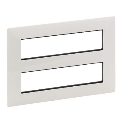 Valena Life Uchwyt Montażowy Z Ramką 4x2 Moduły Biały 752146 LEGRAND (752146)