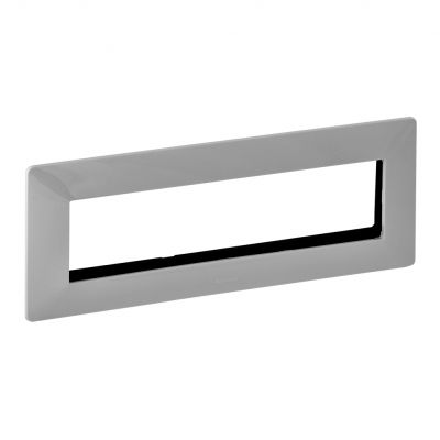 Valena Life Uchwyt Montażowy Z Ramką 4x2 Moduły Aluminium 752345 LEGRAND (752345)
