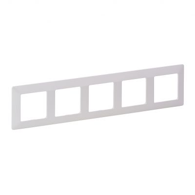 Valif:Ramka x5 Biała 754005 LEGRAND (754005)