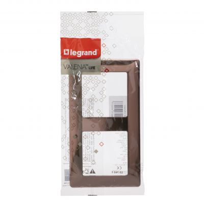 Valif:Ramka x2 Miedziany 754162 LEGRAND (754162)