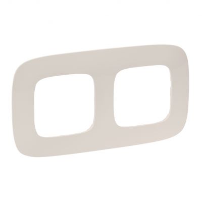 Valena Allure Ramka Podwójna Kremowy 754312 LEGRAND (754312)