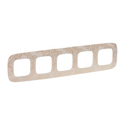 Valena Allure Ramka Pięciokrotna Arabeska Złoto 754355 LEGRAND (754355)