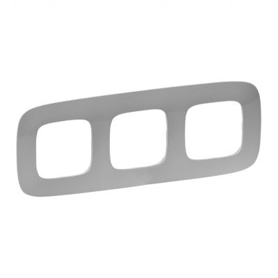 Valena Allure Ramka Potrójna Aluminium 754393 LEGRAND (754393)